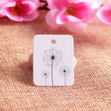 200PCS/Lot Cardboard Hang Tags Jewelry Head Card Tag Jewelry display cards