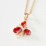 Arrival Red Cubic Zircon Women Pendant Gift