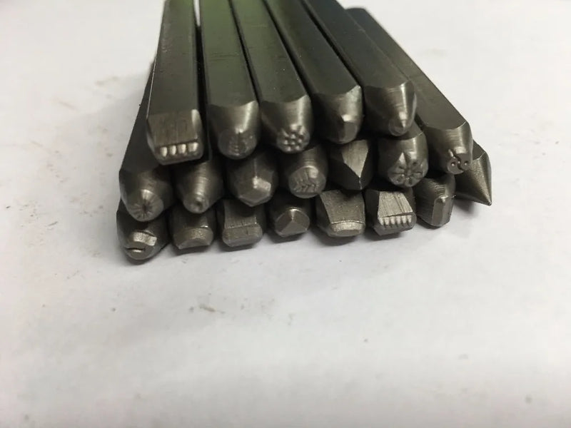 20PCS Steel Stamp Punch Tool for Jewelry Making Metal Stamps Set
