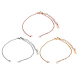 20Pcs DIY Bracelet Making Chains 2mm Stainless Steel Jewelry Finding