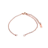 20Pcs DIY Bracelet Making Chains 2mm Stainless Steel Jewelry Finding
