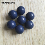 Dark Chunky Acrylic Round Beads Necklace Bracelet DIY Jewelry Findings 100pcs