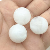 20mm 100pcs Marble Effect Round Beads DIY Jewelry Findings