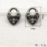 400pcs CCB Heart shape Beads for Jewelry Making