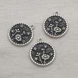 Arrival! Rhinestone Flower Charm 100pcs for DIY Jewelry