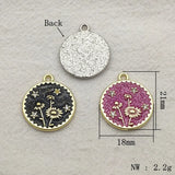 Arrival! Rhinestone Flower Charm 100pcs for DIY Jewelry