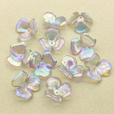 200pcs UV Clear Powder Flower Beads Jewelry Findings