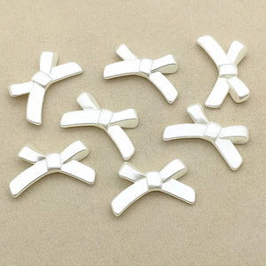 Arrival! 21x33mm 200pcs pearls Bows Beads For Necklace/Earrings DIY Parts