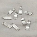 21x7mm Brass Pendants Rectangle Charm 100pcs