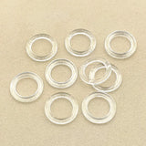 Clear Acrylic Rings Beads for Jewelry Making