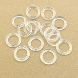Clear Acrylic Rings Beads for Jewelry Making