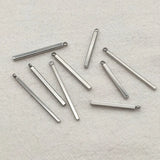 Stainless Steel Cuboid Charm DIY Jewelry Accessories 200pcs