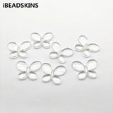 Clear Acrylic Butterfly Beads for DIY Jewelry Making
