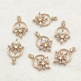 Cubic Zirconia Pendants/Charms, Jewelry Findings