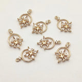 Cubic Zirconia Pendants/Charms, Jewelry Findings