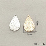 100pcs Brass Pendants Drop Charm For Jewelry Making