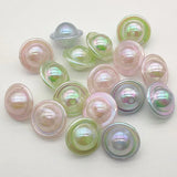 100pcs UV Luminous Flywheel Beads DIY Jewelry Findings