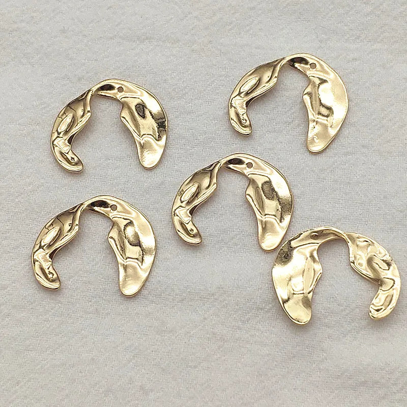 100pcs Brass Pendants for DIY Jewelry Making