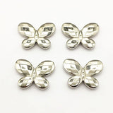100pcs CCB Effect Butterfly Beads for DIY Jewelry, Findings