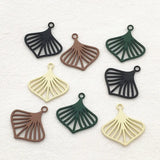 100pcs Spray Paint Feather Pendants DIY Jewelry Findings