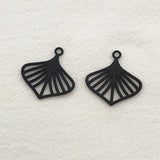 100pcs Spray Paint Feather Pendants DIY Jewelry Findings
