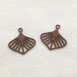 100pcs Spray Paint Feather Pendants DIY Jewelry Findings