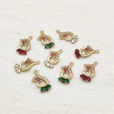 50pcs CZ/Copper Charms for Jewelry Making