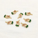 50pcs CZ/Copper Charms for Jewelry Making