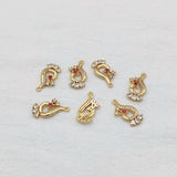 50pcs CZ/Copper Charms for Jewelry Making