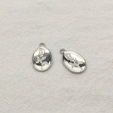 Arrival! 23x14mm Oval-Shape Charm for DIY Jewelry, 100pcs