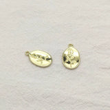 Arrival! 23x14mm Oval-Shape Charm for DIY Jewelry, 100pcs