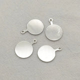 Brass Round Pendants 100pcs DIY Jewelry Findings