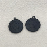 Arrival! 23x20mm Zinc Alloy Round Charm For Jewelry DIY