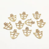 Arrival! CZ/Copper Charm 50pcs for Necklace/Earring DIY, Jewelry Findings