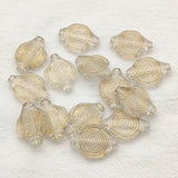 Bronzing Effect Oval Beads 300pcs Jewelry Findings DIY Parts