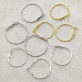 200pcs/Lot Earrings Ear Clip Jewelry Findings DIY Making Parts