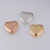 Arrival 25mm Heart Locket Pendant Stainless Steel Necklace 20Pcs/Lot