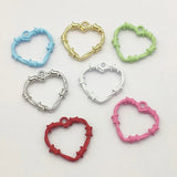 Arrival! 100pcs Heart Charm Zinc Alloy Pendants