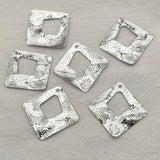 Arrival! Brass Rhombus Charm Pendants 50pcs for DIY Jewelry Making