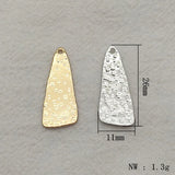 100pcs Arrival Brass Drop Charm for DIY Jewelry Making
