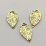 100pcs Leaf Pendants Zinc Alloy Charm for Necklace Earring DIY Jewelry Making