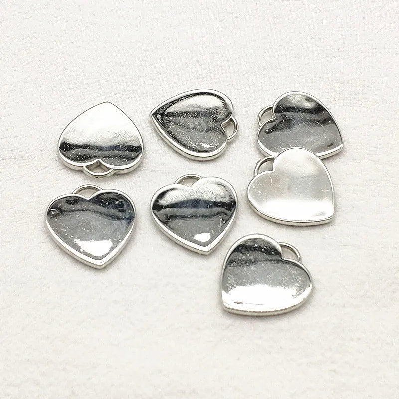 200pcs CCB Effect Heart shape Beads for DIY Jewelry