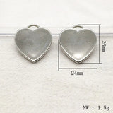 200pcs CCB Effect Heart shape Beads for DIY Jewelry