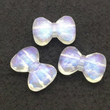 70pcs Clear Magic Bows Beads For Jewelry Making