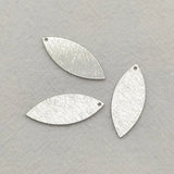 Brass Leaf Charm Pendants - 100pcs DIY Jewelry Findings