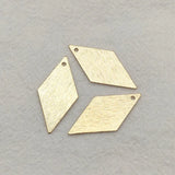 Arrival! 27x14mm Brass Rhombus Charm for Jewelry Making