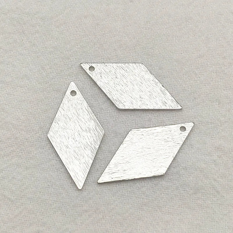 Arrival! 27x14mm Brass Rhombus Charm for Jewelry Making