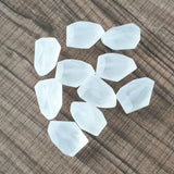 100pcs Stone Shape Acrylic Beads For Necklace Earrings DIY