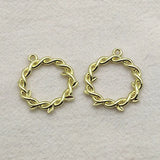 Arrival! Zinc Alloy Ring Charm 100pcs for DIY Jewelry Making