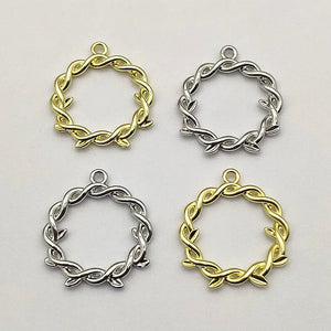 Arrival! Zinc Alloy Ring Charm 100pcs for DIY Jewelry Making